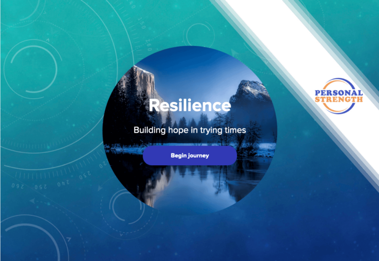 Resilience course screenshot
